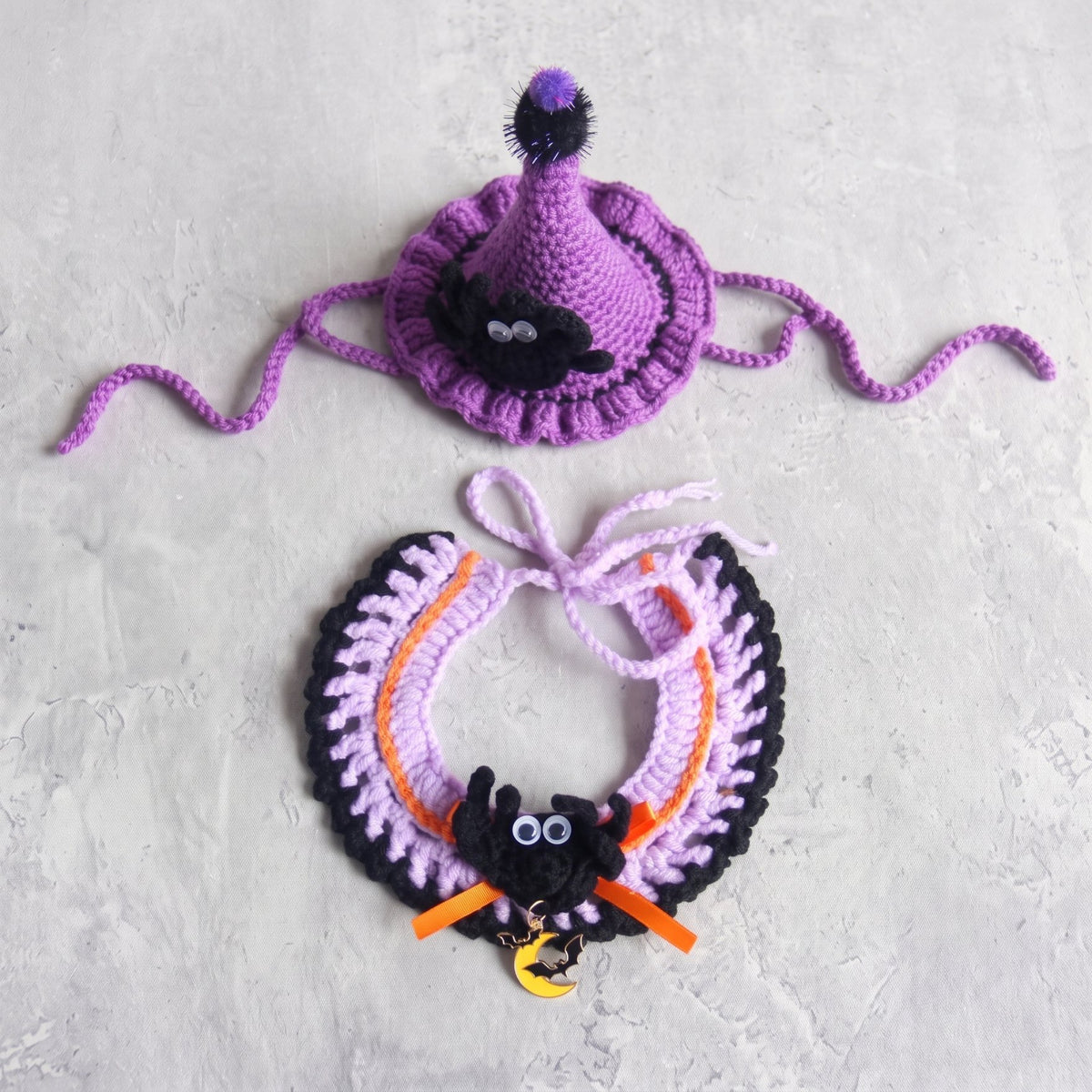 Witch & Bat Crochet Set