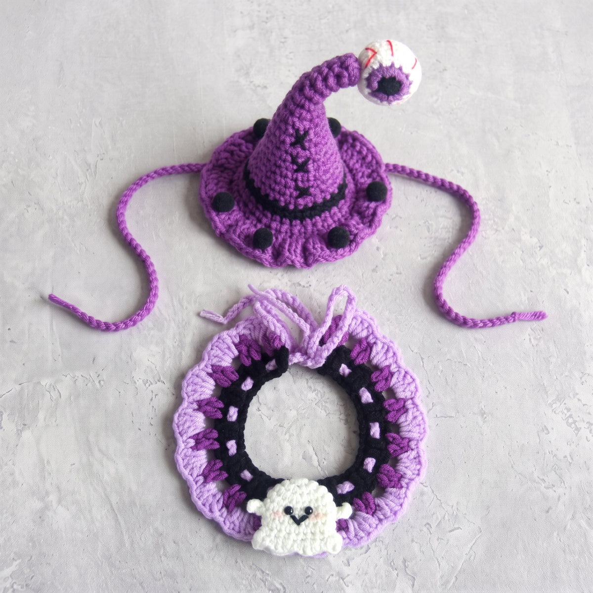 Witch & Ghost Crochet Set