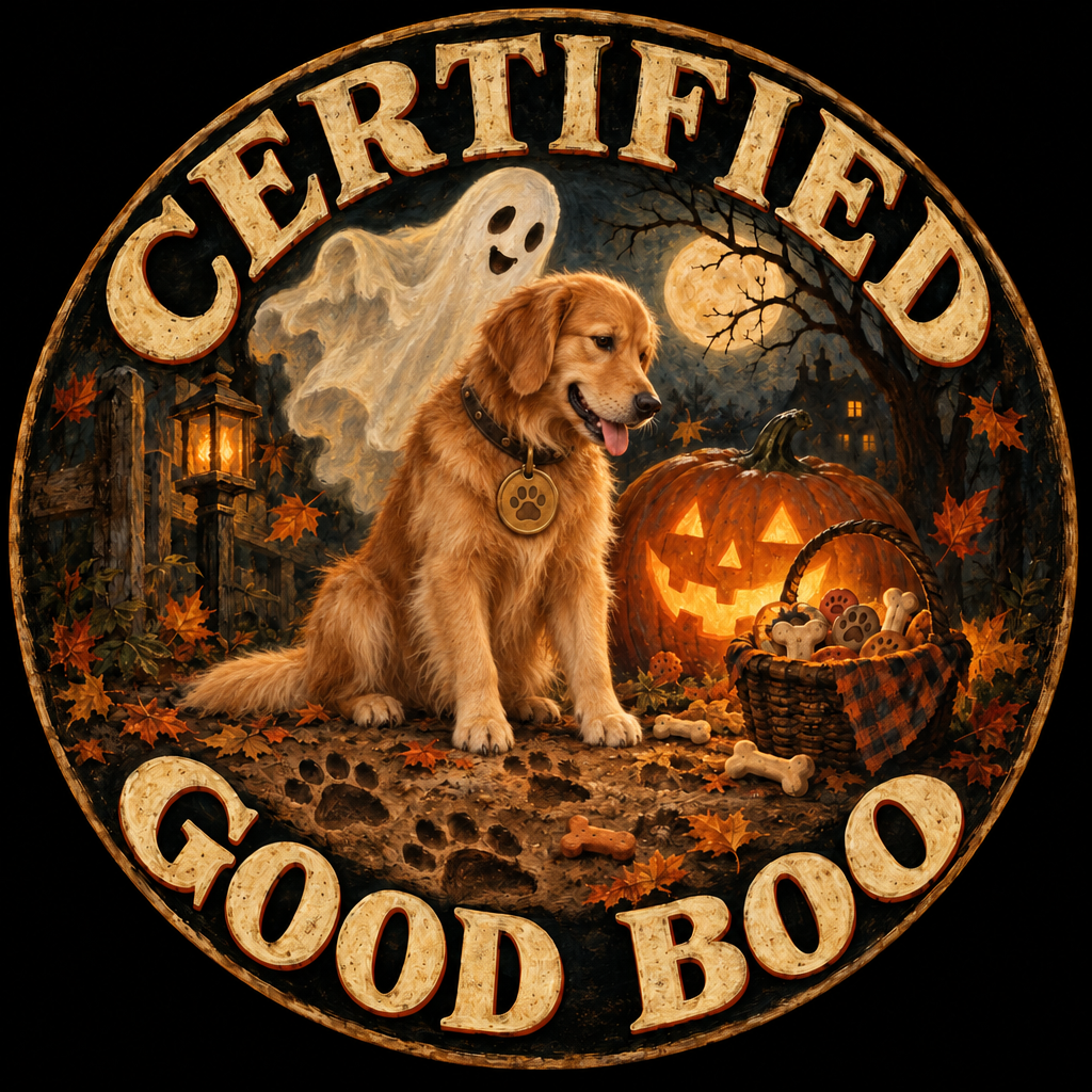 GlowTrack Leash + Costume Halloween Special Pack — BOO TALE