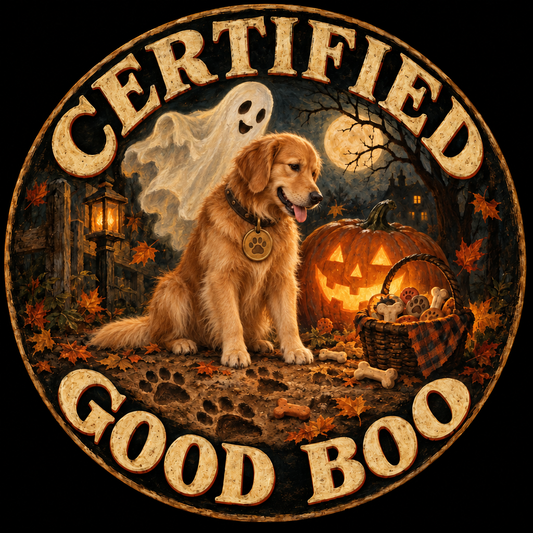 GlowTrack Leash + Costume Halloween Special Pack — BOO TALE