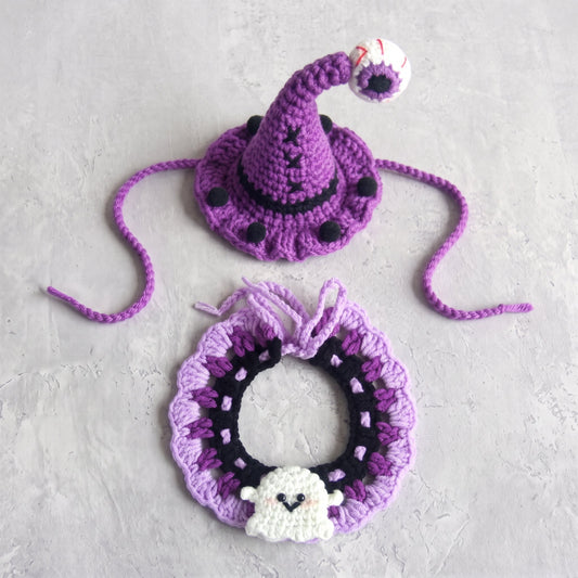 Witch & Ghost Crochet Set