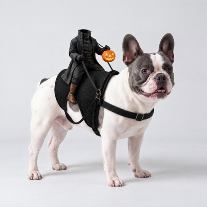 GlowTrack Leash + Costume Halloween Special Pack — BOO POP