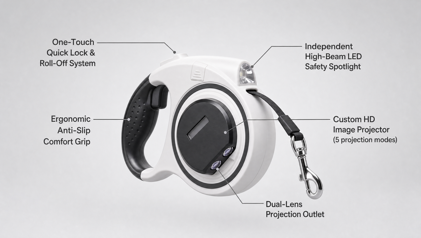 PETOGO - GlowTrack Leash