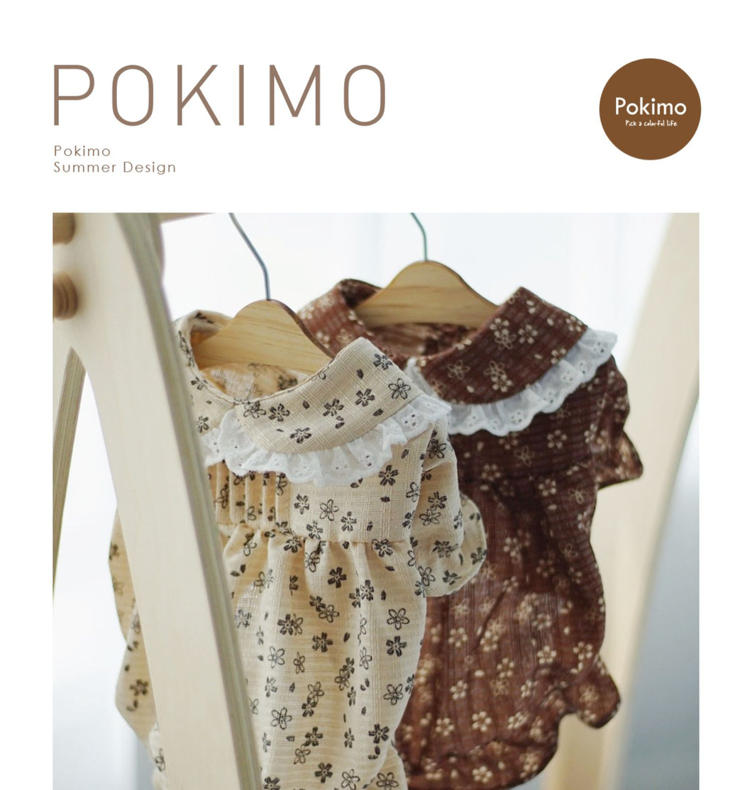 Pokimo Next Door Girl Floral Printed Dress