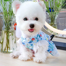 Load image into Gallery viewer, Pet Circle Floral Printed Dress with Broderie Details
